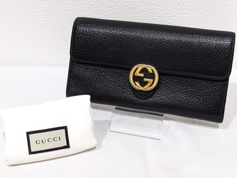 GUCCI,長財布,インターロッキングG