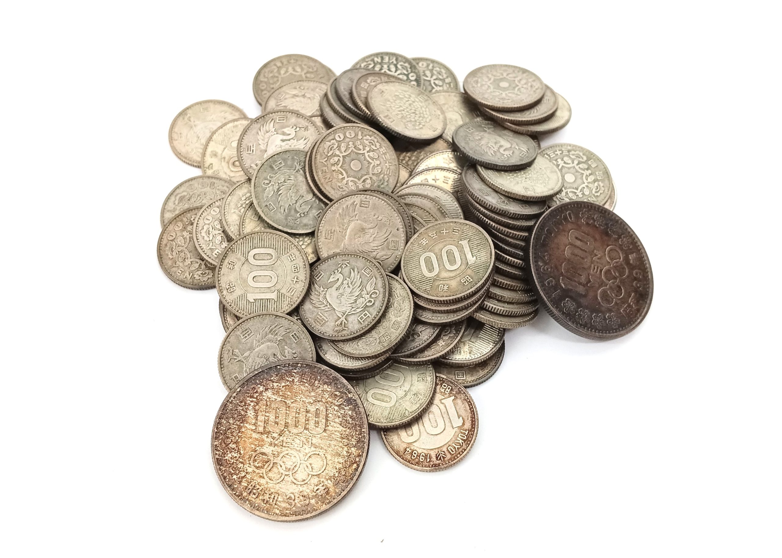 記念硬貨,100円銀貨,金貨