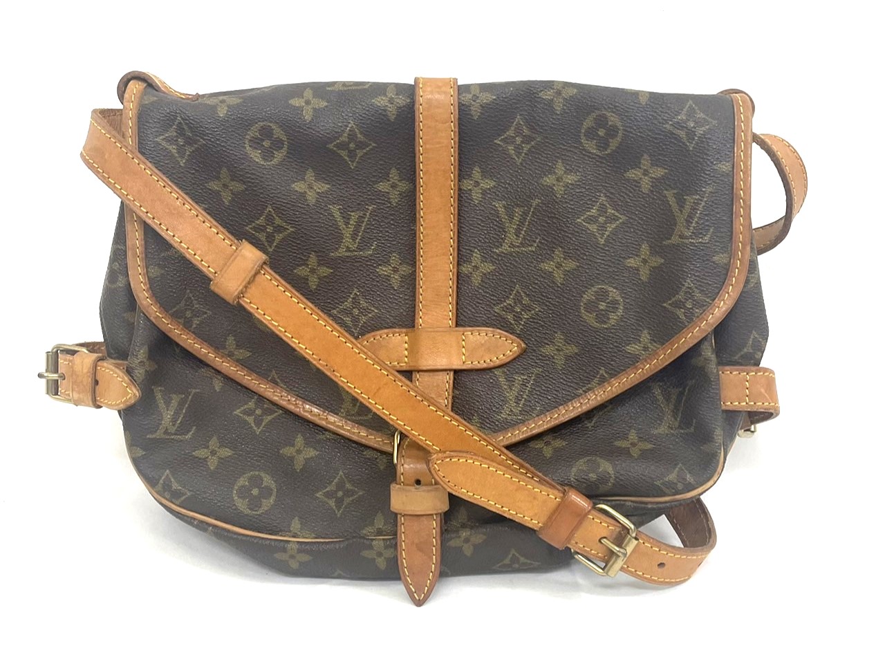 Louis Vuitton,モノグラム,ソミュール28