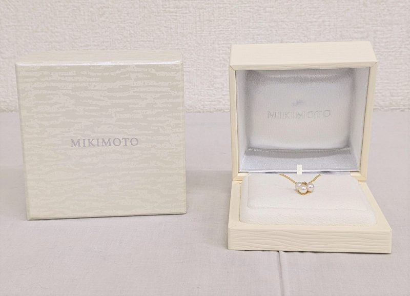 MIKIMOTO,ネックレス,K18