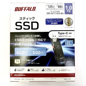 BUFFALO,バッファロー,スティックSSD