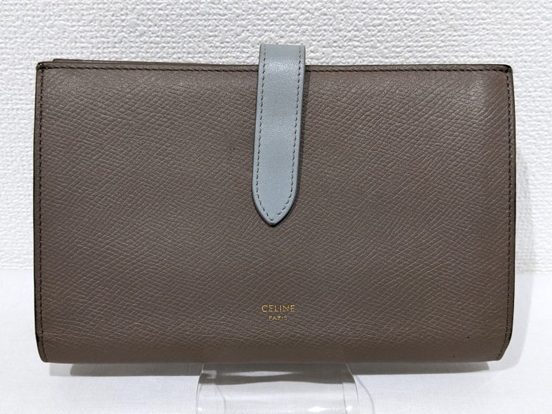 CELINE,ラージストラップウォレット,レディース