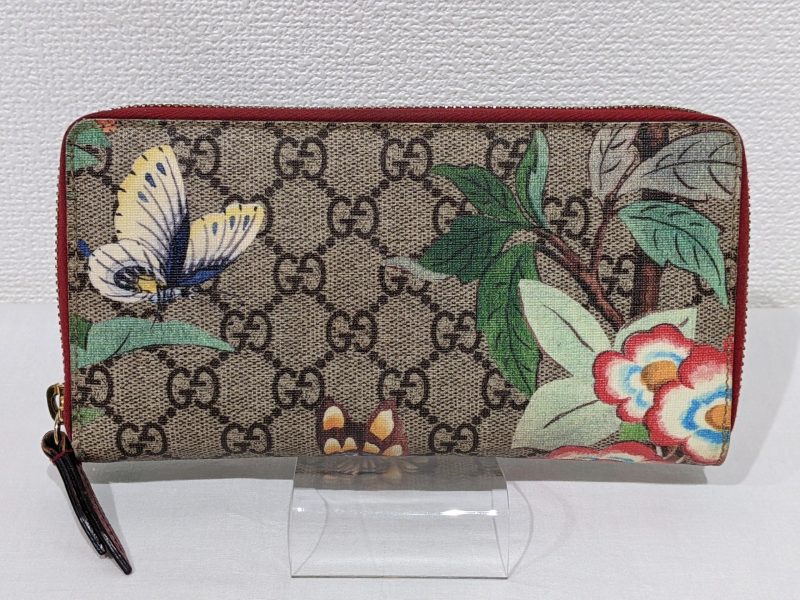 GUCCI,GGスプリーム,ティアンジップアラウンド