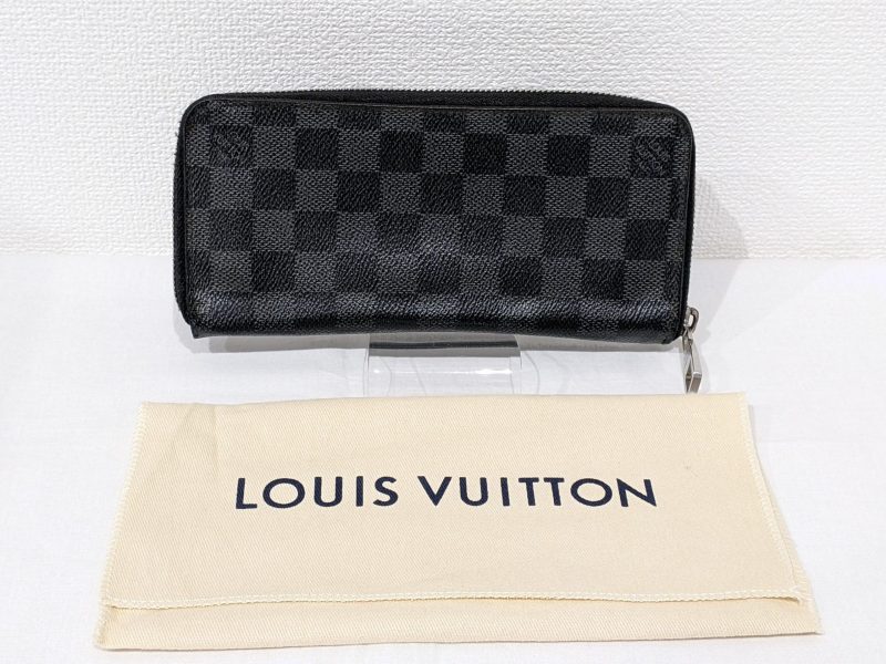 LV,ジッピーウォレット,ダミエグラフィット